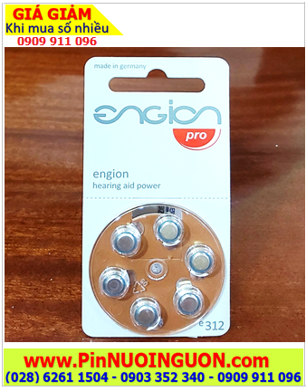 Pin Trợ thính ENGION PR41 _Pin 312, Pin máy điếc ENGION PR41 /Pin 312 Hearing Aid (X.xứ ĐỨC)